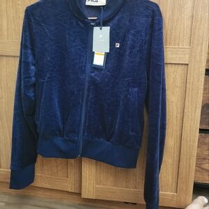 ZENAIDA TRACK JACKET NAVY BLUE Fila brand new.